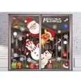 thumbnail image 1 of ChristmasSantaClausDecalsDoorWindowGlassStickerHomeShopWinterHolidayXmasPartyDecoration, 1 of 1