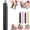 Black, variant on 5 Petal Flower Nail Dotting Pen, Dotting Tool for Nail Art,One Stroke Flower Design Tool,1.8mm Fine Tip Rhinestone Pickers,Handle Dotting Tool for DIY Nail Art for Beginner Enthusiast Girls