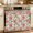 Beige, variant on Oven Skirt Curtain for Kitchen 20x27 Inch, Flowers Oven Curtain with 8 Ribbon Ties & Ruffle Trim, Stove Skirt Curtain Dishwasher for Cabinets Over Sinks Pink Spring Floral Elegant Pastoral Rustic