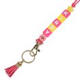 thumbnail image 2 of Kirby Beaded Charms Big Face Letters Lanyard Keychain, 2 of 2