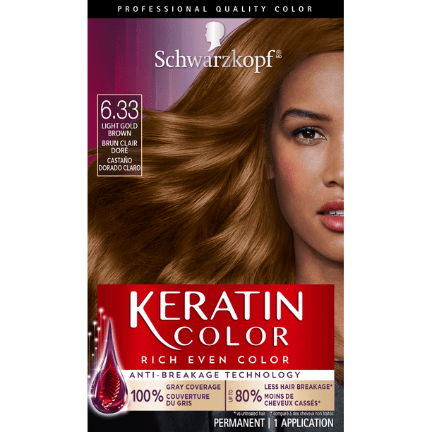 Schwarzkopf Keratin Color Permanent Hair Color Cream, 6.33  display picture 3