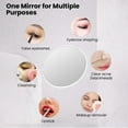 thumbnail image 6 of 5X Magnifying Mirror,Small Magnifying Mirror with Magnetic,Travel Mganifying Mirror,Compact Mirror, 6 of 6