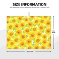 thumbnail image 2 of Sikiie Sunflowers2 Dish Drying Mat, Kitchen Counter Mat, Self Drying Mat for Kitchen Counter Dish Drying Pad ,for Dishes, Utensils, Pots and Pans（24" x 18"）, 2 of 7