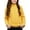 Yellow, variant on WQNVRNR Girls Fall Winter Sweater Soft Loose Mock Neck Long Sleeve Cable Knit Knit Pullover Pink 6 Years