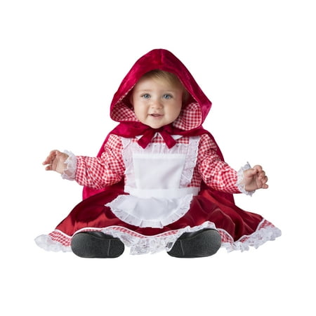 Lil Red Riding Hood Girls Infant Fairy Tale Halloween Costume