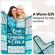thumbnail image 5 of LHSHID Grandma Gifts Sherpa Fleece Blanket Grandma Birthday Gifts for Grandma New Grandma Gifts Grandma Blanket from Grandkids 60"x80", 5 of 7
