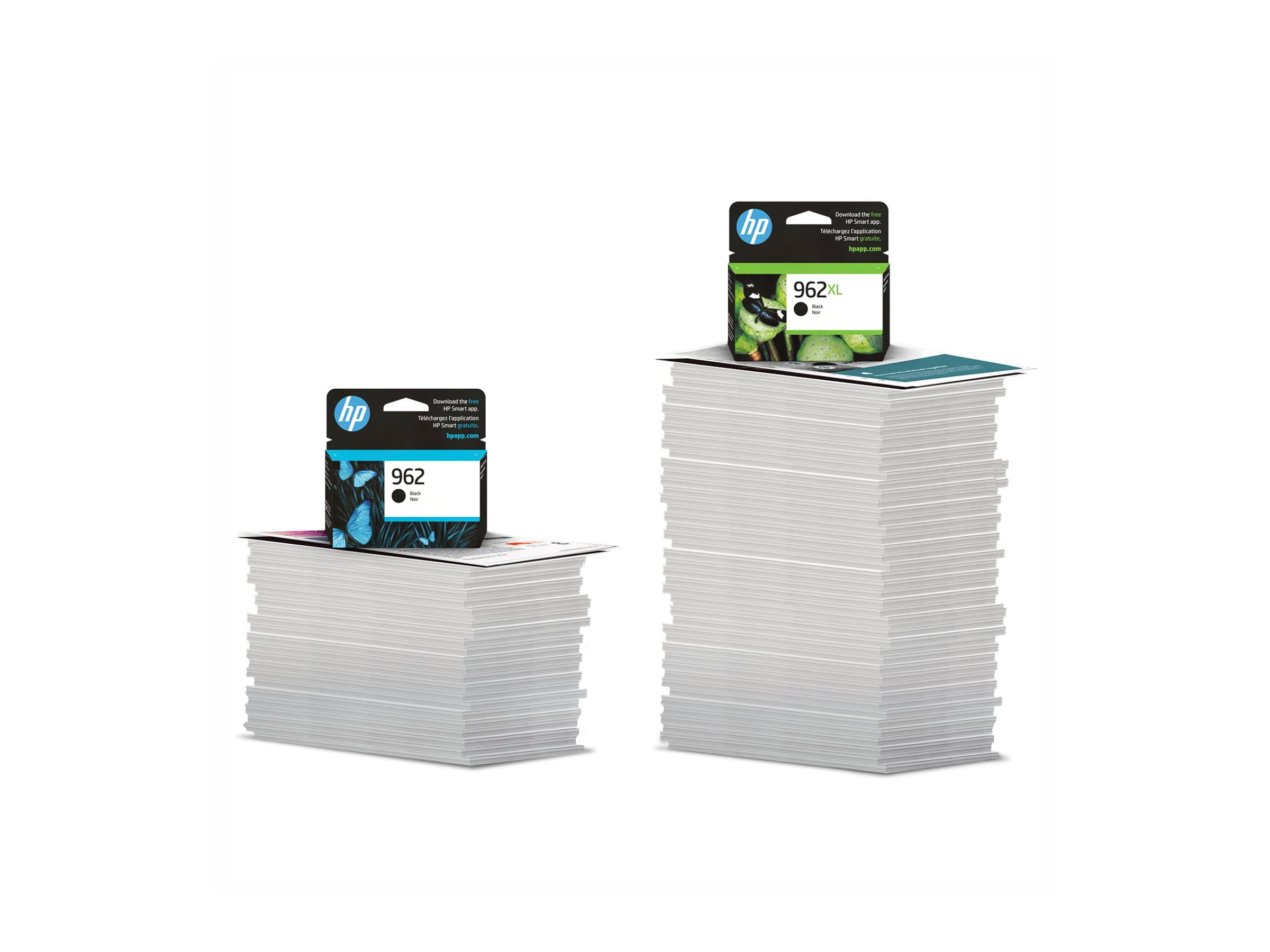 Cartouche d'encre noire authentique HP 962