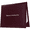 Maroon, variant on CLERKMANS Leatherette Bound Graduation Diploma and Certificate Cover Interior Silk and Satin Panels