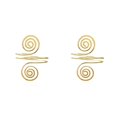thumbnail image 4 of Qarigey Arm Cuff Jewelry Brazalete de decoración de moda para niñas Decoración de ropa dorado 2Conjunto, 4 of 6