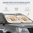 thumbnail image 4 of Haiem Western Desert Cowboys1 Car Windshield Sun Shade (2 Pieces) Foldable Windshield Sun Shade Car Accessories for Truck SUV Pickup-Large, 4 of 7