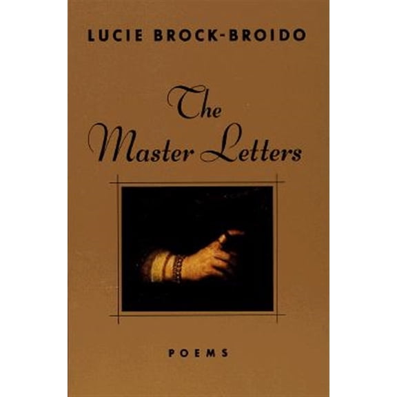 Pre-Owned The Master Letters : Poems (Paperback)