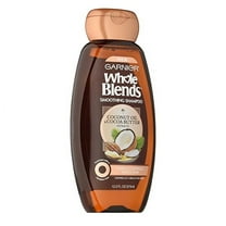 Garnier Whole Blends Shampoo with Coconut Oil And Cocoa Butter Extracts, 12.5 oz, 2 Pack