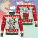 thumbnail image 3 of Suéteres feos navideños de Charlie Brown y Snoopy Suéteres feos navideños con estampado 3D de Disney Suéteres casuales de moda para hombres y mujeres, 3 of 5