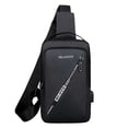 thumbnail image 1 of Multifunctional Shoulder Bags for Men - Large Capacity Crossbody Backpack for Business and Travel - Casual Korean Style Chest Bag with Versatile Storage Options, 1 of 6