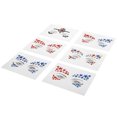 thumbnail image 4 of 6 Sheets Rhinestone Star Face Stickers DIY Rhinestone Eye Stickers for Women, 4 of 7