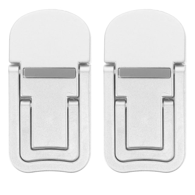 KAKOWELY Support d'Ordinateur Portable pour Bureau 1 Paire Support d'Ordinateur Portable Portable Pliable Support Ergonomique Réglable pour Bloc-Notes Support de Refroidissement d'Ordinateur Invisible Fourniture