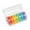 Transparent-Colorful, variant on Weekly Pill Organizer 7 Day 2 Times a Day, Large Daily Pill Box Easy to Open, AM PM Pill Case for Medicine/Vitamin/Fish Oil/Supplements