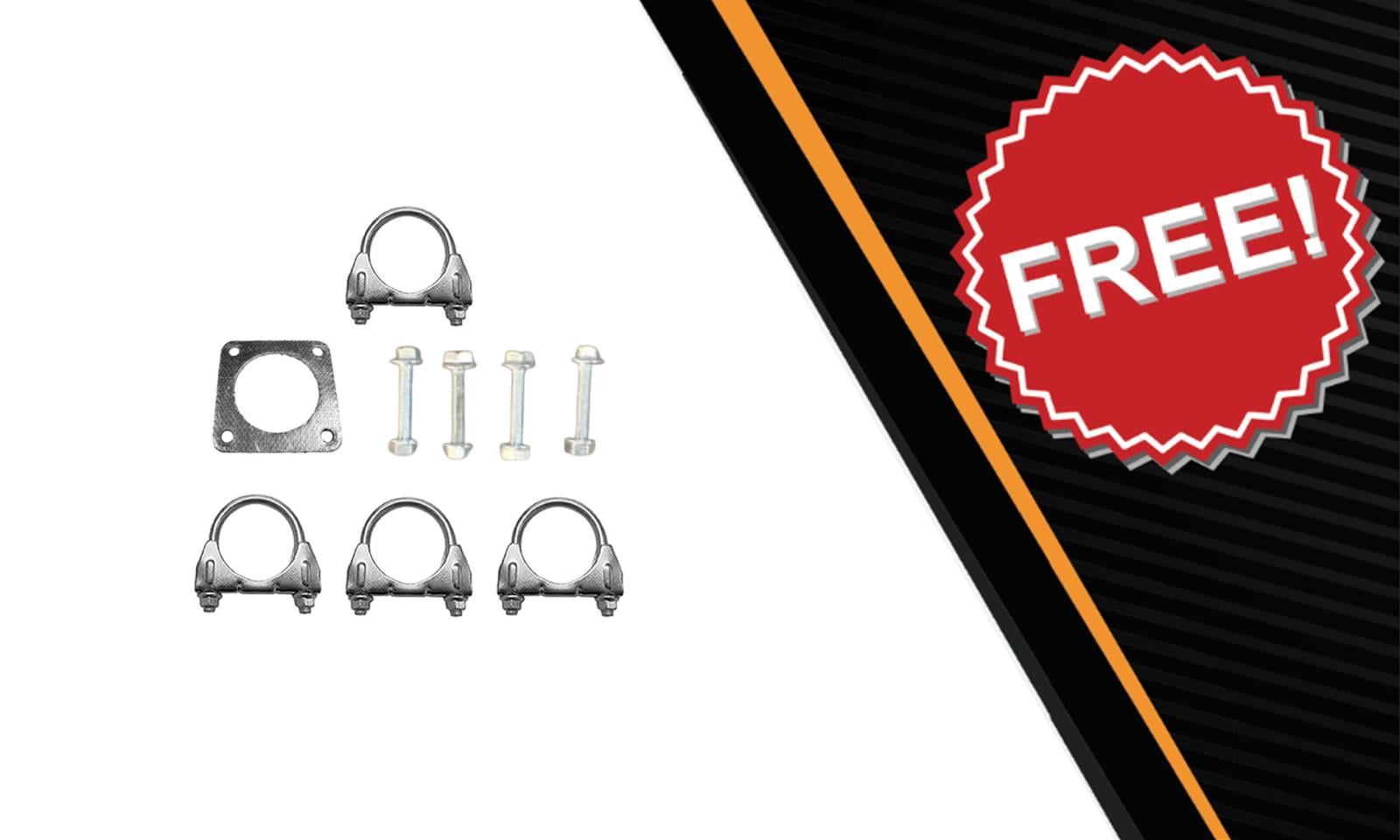 Northeastern Exhaust | EPA Approved | Stainless Steel | EPA Complete Exhaust System fits: 2008-2010 Town & Country, Grand Caravan 3.8L- Direct Fit | Includes Gasket, Clamp & Bolt Kit