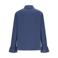 thumbnail image 5 of Neewe Womens Long Sleeve Shirts Casual Summer Fashion Ladie Tops Loose Fit Spring Lightweight Clothes Beach Vacation, 5 of 9