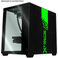thumbnail image 3 of Gabinete Gamer XTREME PC GAMING Counter Strike Edition Media Torre ATX 4 Fan Cristal Templado RGB negro, 3 of 6