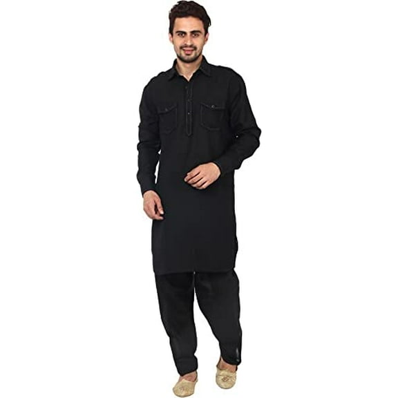 Royal Mens Linen Pathani Suit And Salwar