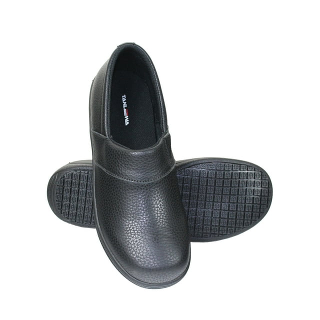 Tanleewa Women's Slip Resistant Work Shoes Waterproof Casual Lightweight Shoe Size 9.5 Adult Male