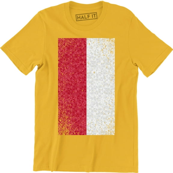 Old and Worn Distressed Vintage Country Flag of Indonesia Men's T-Shirt