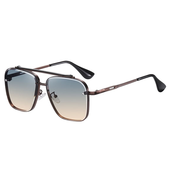 Womens Sunglasses Stylish Gradient Lens Unisex Fashion Sun Glasses for Outdoor Daily Wear