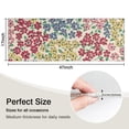 thumbnail image 5 of Pioneer Flower Floral Print Pattern Kitchen Rug Mat,Kitchen Runner Rugs Non Skid Washable,Decorative Kitchen Floor Mats for Kitchen,Sink,Laundry,17"X47", 5 of 5