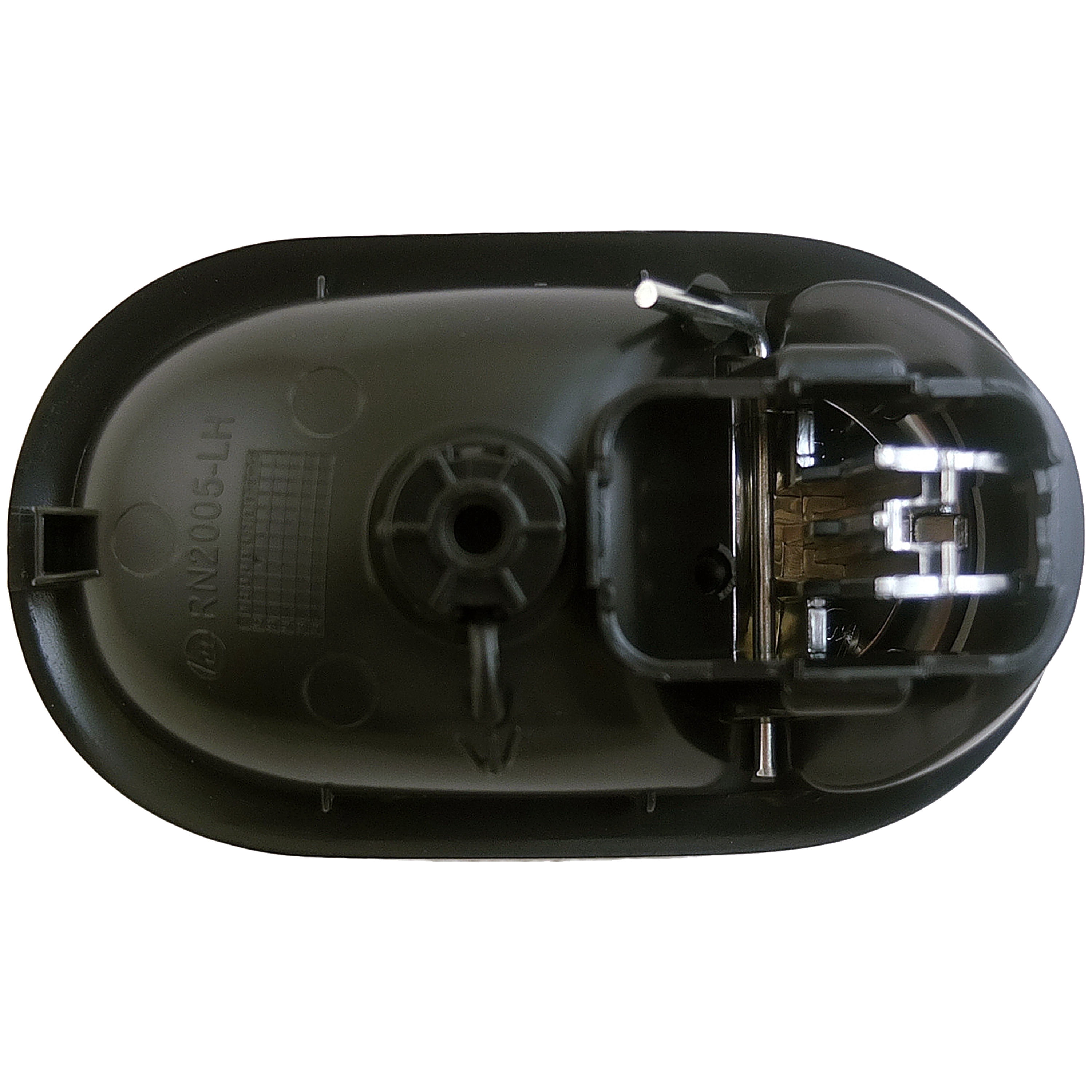 Dorman 872MX Interior Door Handle for Specific Renault Models, Chrome Lever; Black Housing