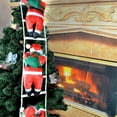thumbnail image 4 of Fathom Christmas Hanging Decoration Santa Claus Climb Ladder Hanging Decoration Festival Party Supplies, 4 of 9