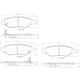 thumbnail image 2 of BALATAS CERAMICAS CAMARO 2010 al 2015 CHEVROLET 3.6L V6 Traseras BREMBO ., 2 of 5