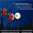 thumbnail image 2 of Gem Stone King 14K Yellow Gold Red Garnet Stud Basket Setting Earrings for Women Men (1.80 Cttw, Gemstone January Birthstone, Oval 7X5MM), 2 of 6