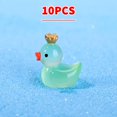 thumbnail image 2 of DefiDgd 10pcs 1 inch Mini Ducks Table Decoration,Glow in The Dark Tiny Ducks Decor for Miniature Fairy Garden Accessories,Fish Tank Car Dashboard Decorations,Birthday Party Decoration Gifts(GN), 2 of 4