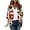 Multicolor-3, variant on Women's 3/4 Sleeve Kimono Cardigan Breathable Lightweight Floral Cardigans Open Front Casual Beach Cover Ups for Daily Wear Multicolor S
