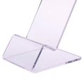 thumbnail image 4 of Clear Acrylic Phone Mount Holder Mini Portable Display Stand rack Rack Stand for Cell Phone Display, 4 of 5
