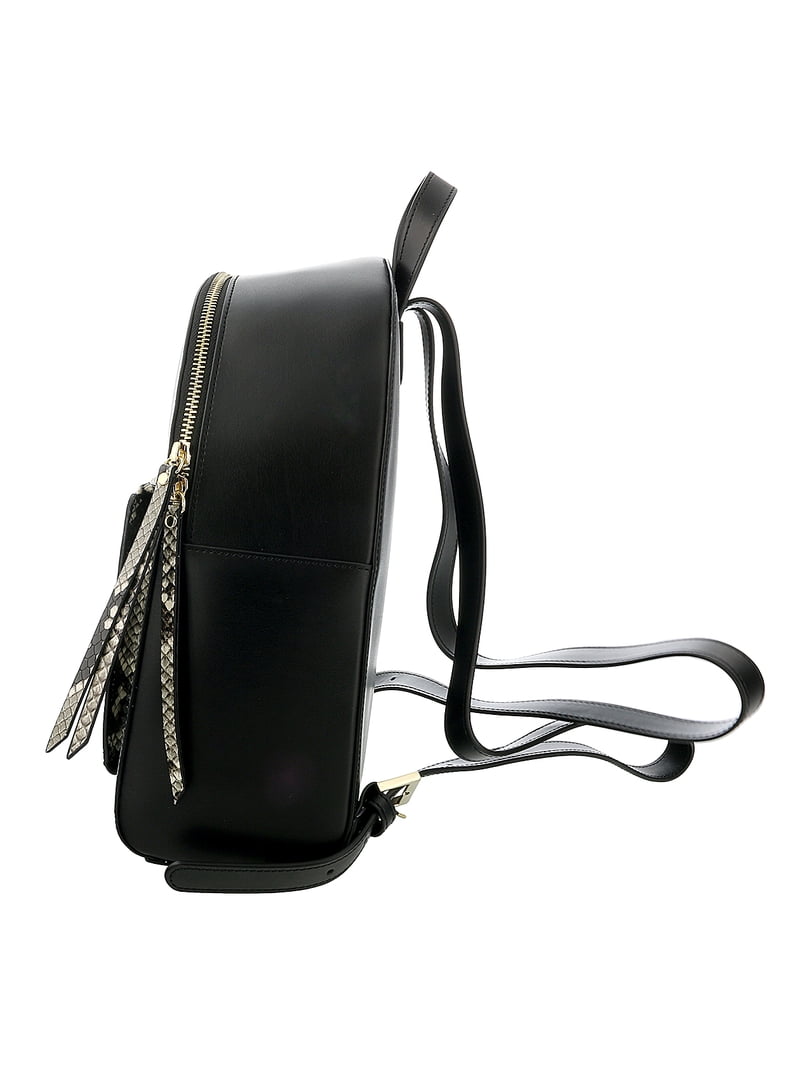 Roberto Cavalli Class Black Medium Structured Susan Backpack  display picture 2