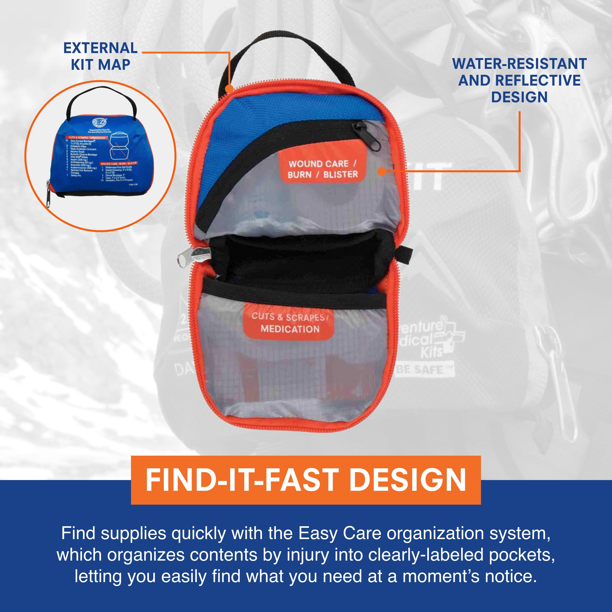 Adventure Medical Kits Mountain Series Day Tripper Lite Medic Kit