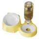thumbnail image 2 of Juego de tazones de plástico para mascotas | Dispensador automático de agua y alimentos | Base antideslizante de alta resistencia | Alimentación de doble partición | Cerámica y plástico | Bebedero, 2 of 7