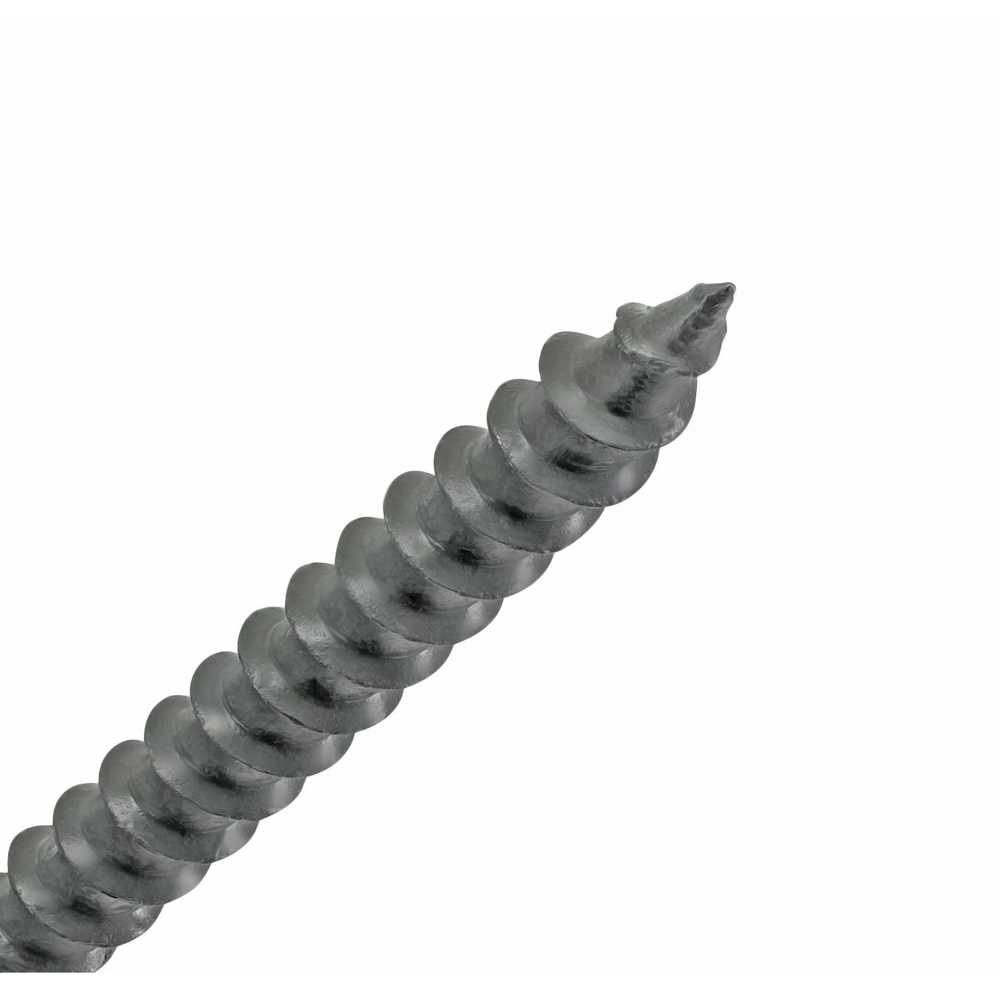 Fas-n-Tite Deck and Fence Wood Screws, #8 x 2", Steel, Epoxy, Phillips, Gray, 50 pack