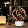 thumbnail image 6 of Salouo Colorful Tulips for Round Acrylic Night Light - Acrylic Sheets with LED Light Lamp Base - Decorative Night Lamp for Restaurant Bar Cafe Shop Room Decoration, 6 of 9
