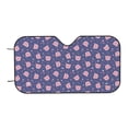 thumbnail image 6 of Lsque Cute Pig Car Windshield Sun Shade | Accordion Folding Style Auto Shade for Car Truck SUV Van | Blocks UV Rays Sun Visor Protector | Medium, 6 of 7