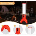 thumbnail image 2 of Beverage dispenser, easytoclean juice, margarita, and beer dispenser with tap for bar, kitchen, home, grilling, Father's Day, orange 1.5 L Ref: 2125, 2 of 5