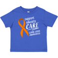 thumbnail image 3 of Inktastic Support Educate Care Limb Loss Awareness Orange Ribbon Boys or Girls Baby T-Shirt, 3 of 5
