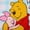 Winnie the Pooh, variant on Licensed Character Family Sized Beach Towel, 72"x84"