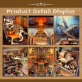 thumbnail image 3 of Kit Book Nook Museum VORATHIS con luces LED para museos de dinosaurios, 3 of 6