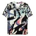 thumbnail image 1 of Allover Hommes Premium Tricot Jersey Graphique T-shirt-Abstract Formes, 1 of 1