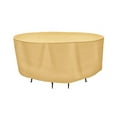 thumbnail image 3 of Patio Medium Waterproof Round Bar Table & Chair Cover - Outdoor Patio Table Chair Combo Washable - Heavy Duty Furniture 80 Inch Combo Cover, 3 of 5