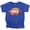 Vintage Royal Shirt, variant on One Distressed 1st Birthday Sports Themed T-Shirts for Baby Boys First Sports Birthday Natural Shirt 12 Months