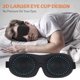 thumbnail image 5 of LUVCLS Máscara de ojos 3D para viajes, suave, acolchada, para dormir, para descansar, relajarse S ■ψ \! ω|, 5 of 7
